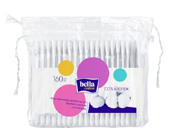 Ватные палочки Bella coton 160шт