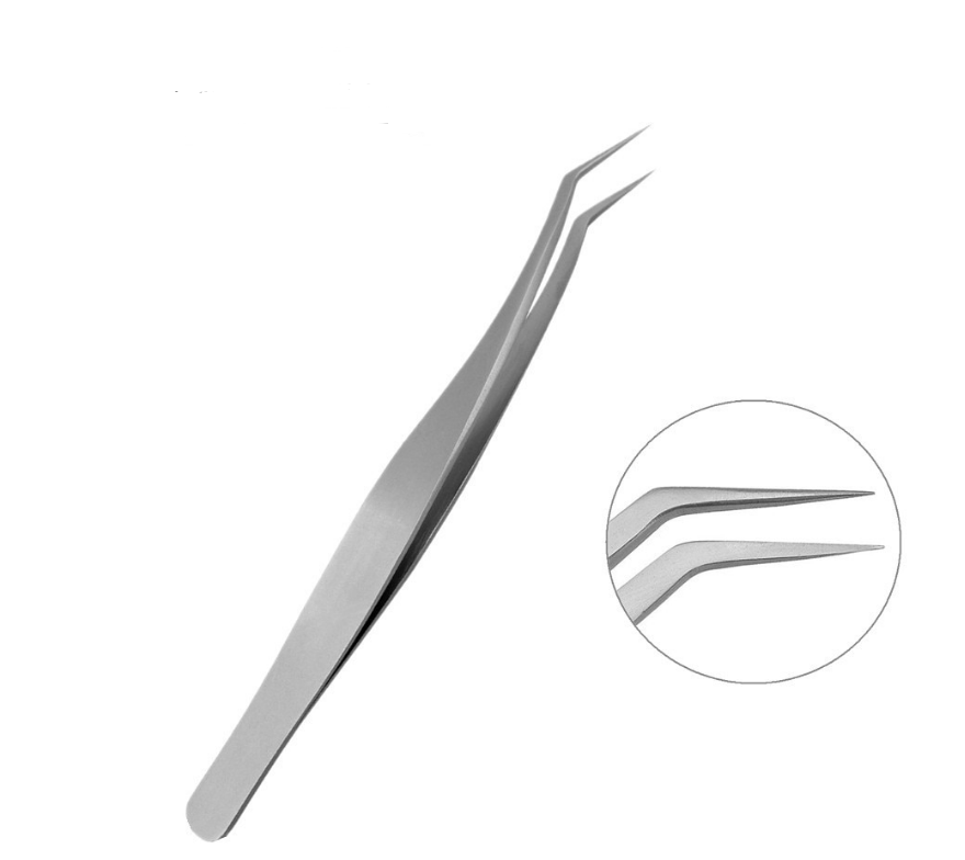 Пинцет для бровей LashStore (стальной)