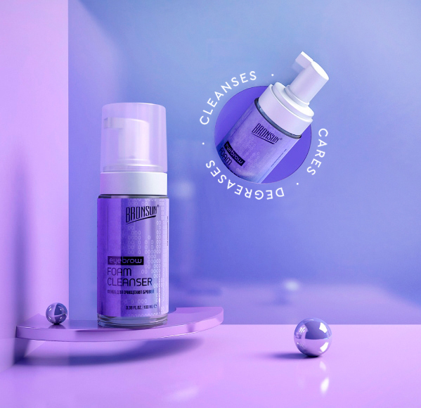 eyebrow FOAM CLEANSER by BRONSUN 100ml