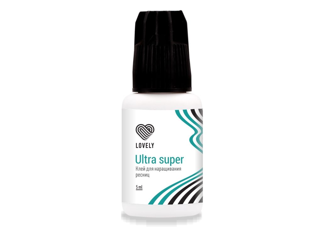 Клей чёрный Lovely "Ultra Super", 5мл