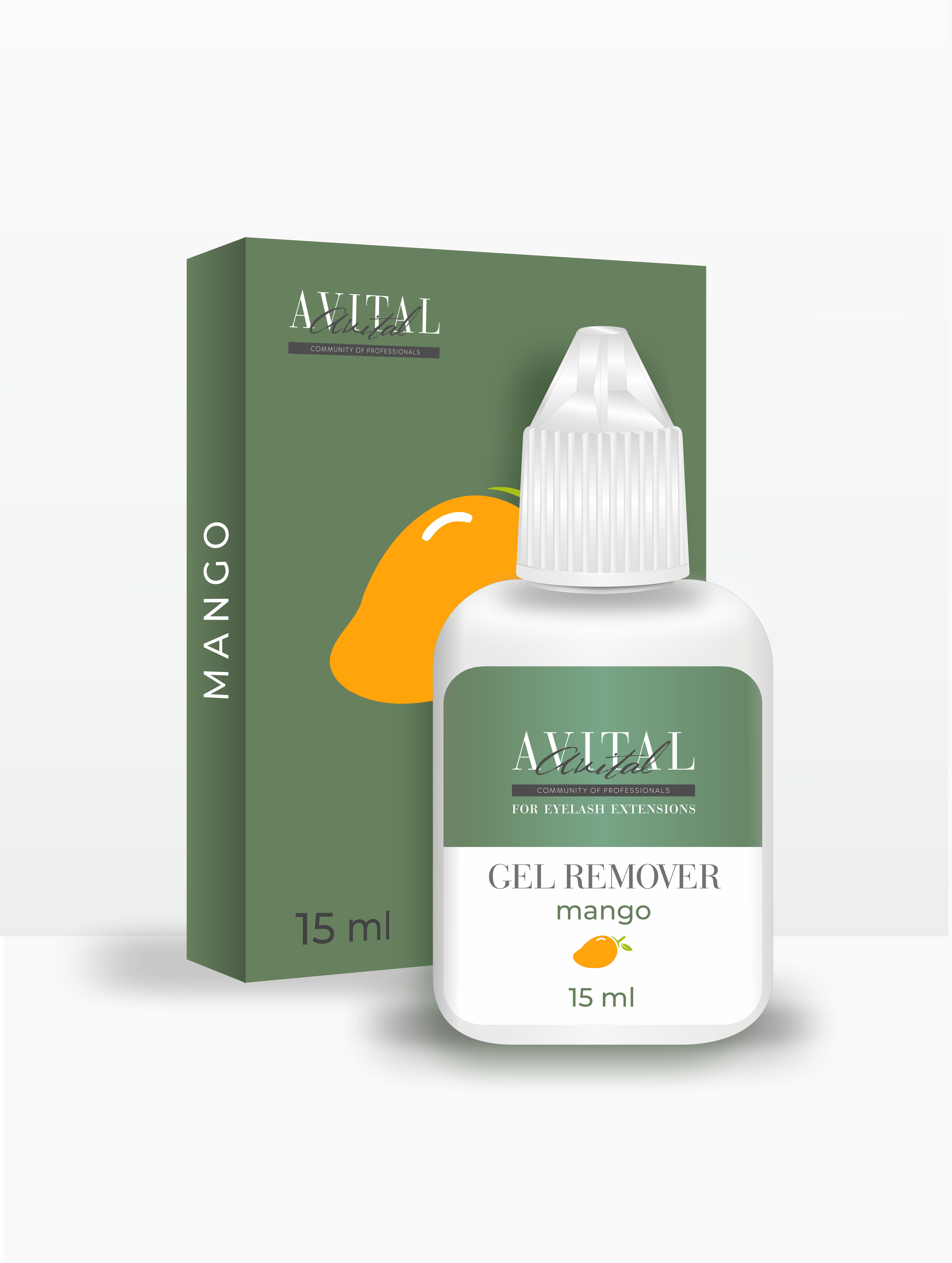Гелевый ремувер Avital 15ml